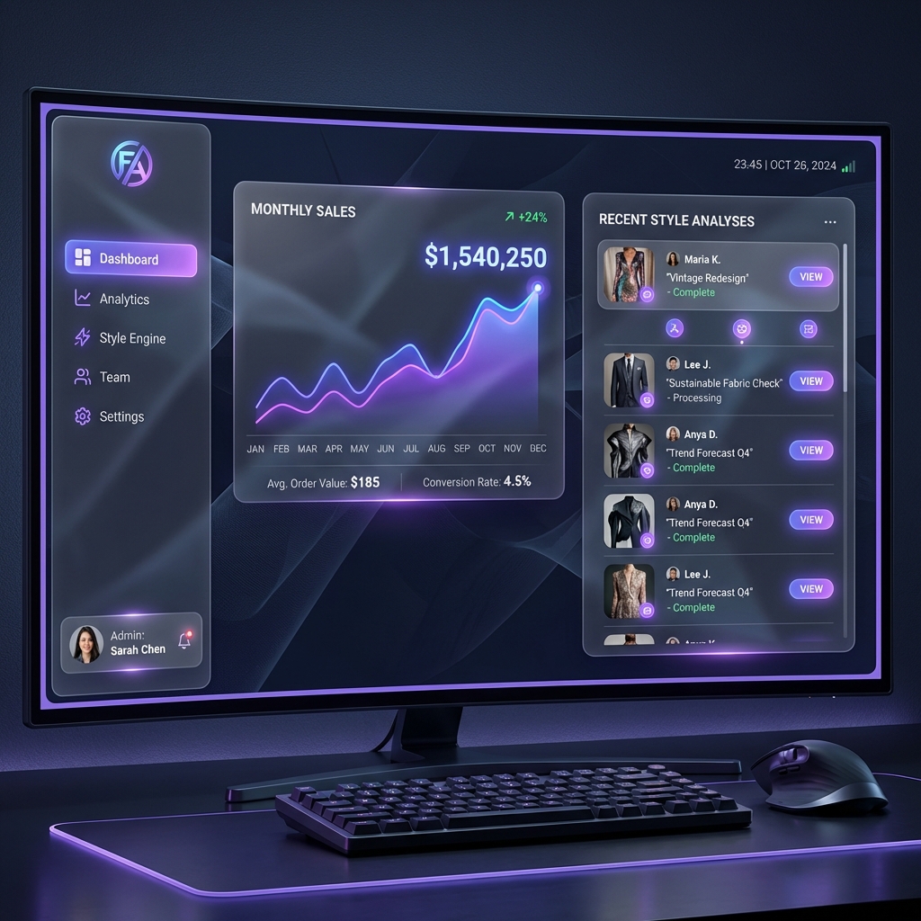 Painel Administrativo StyleAI